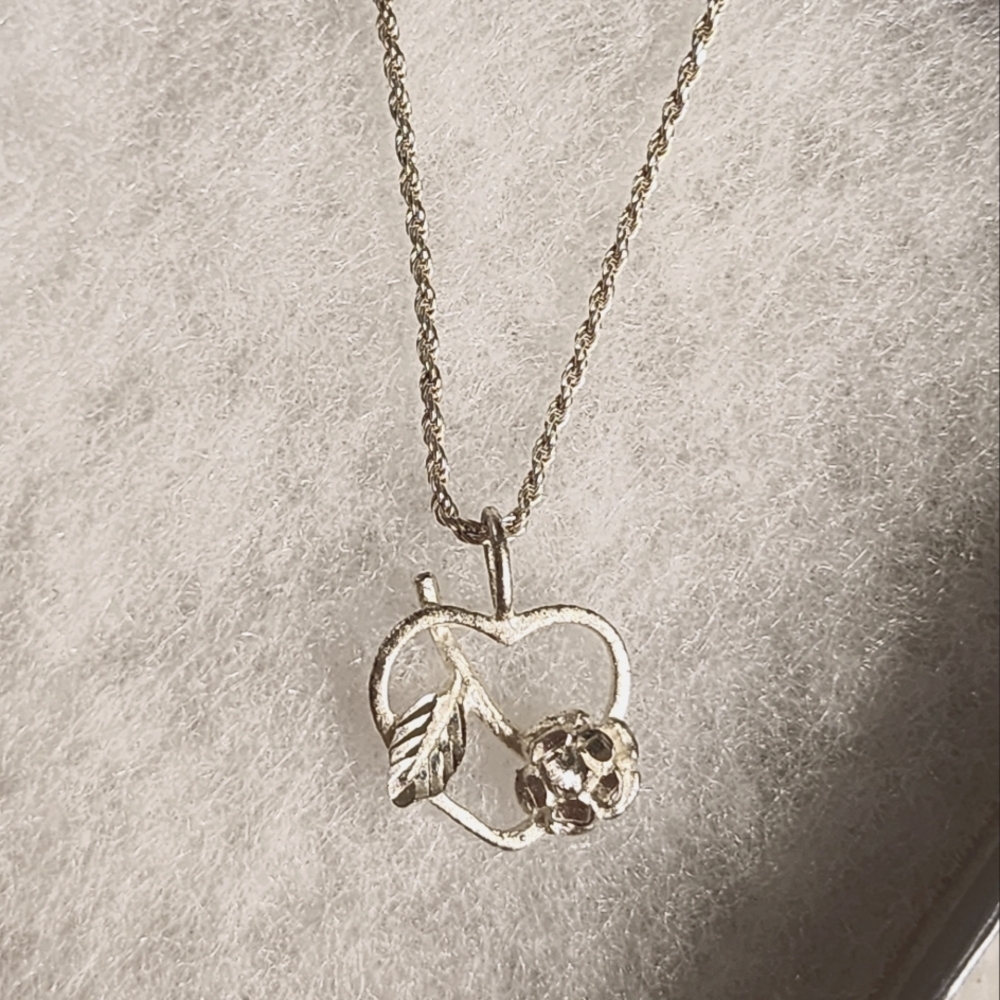 Sterling Silver heart necklace
